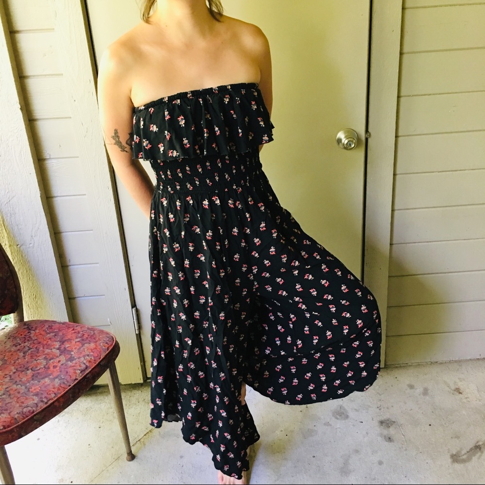 SOLD American Rag floral jumpsuit